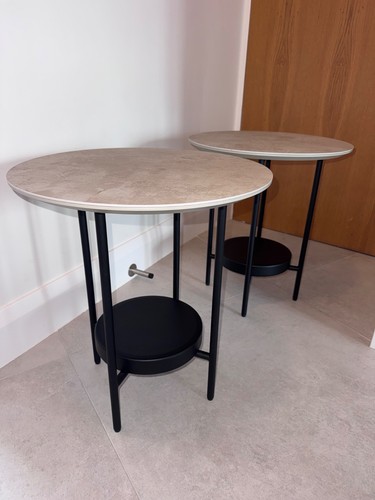 Round concept side table - round, bo