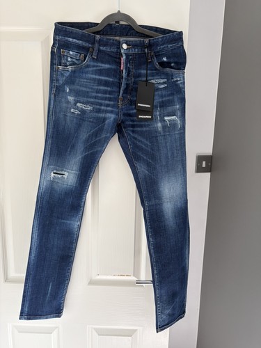 Dsquared2 men blue jeans - men's,