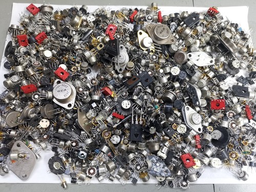 Large joblot transistor - joblot, of