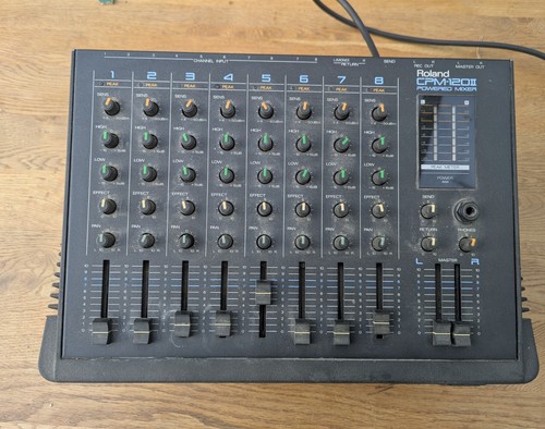 Roland cpm 120 powered mixer - cpm-120,