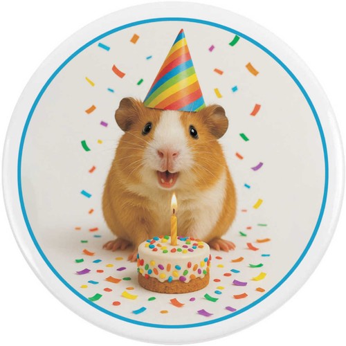 Party guinea pig - 'party, pig'