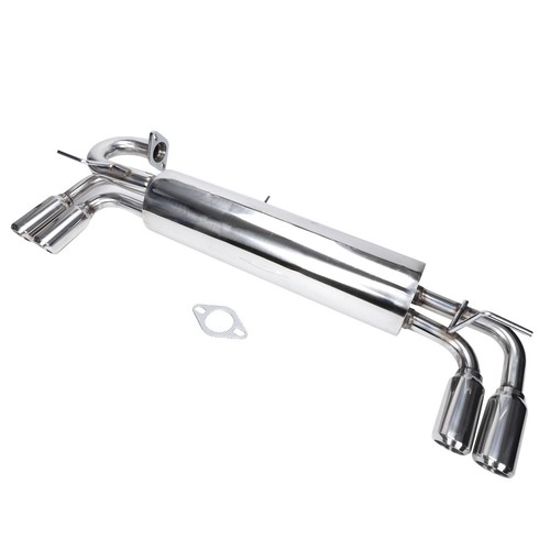 Quad muffler tip catback - quad, 2"