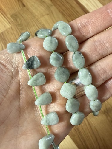 Burmese jade gemstone beads - jade,