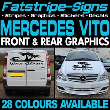 to fit MERCEDES VITO SWB LWB GRAPHICS STICKERS STRIPES DECALS CAMPER VAN DAY
