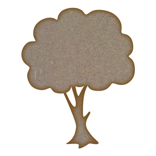 Tree mdf laser cut - laser,