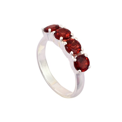 Natural red garnet 925 - natural,