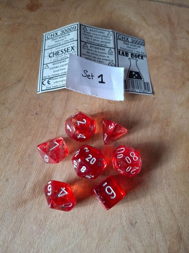 Chessex nebula red silver - nebula,