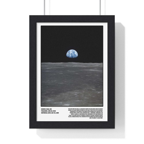 Earthrise apollo moon - 11,