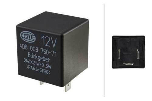 Hella relay flasher 12v - flasher, for