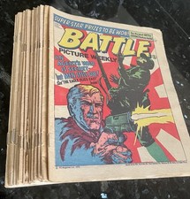 Battle Picture Weekly Comics 1976 July- December