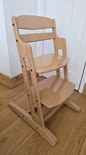 Sturdy BabyDan Highchair Solid