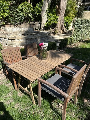 Teak deluxe garden furniture - deluxe,