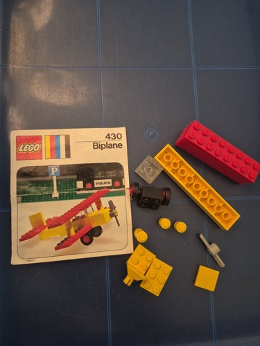 Lego legoland 430 613 biplane - legoland,