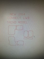 Ford Transit Connect 2014-on Trend LWB Van Ply Lining Kit, No Floor Or Wheel Box