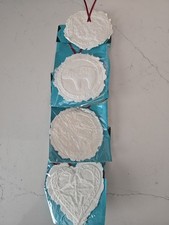 Vtg Handmade Paper Christmas