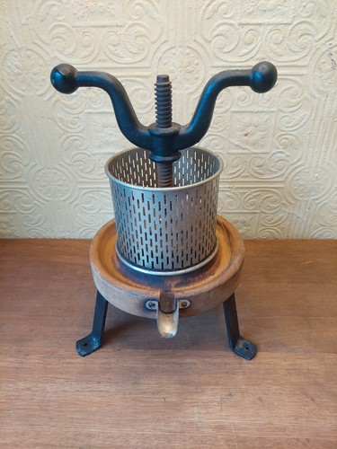 Antique french iron wood - &,