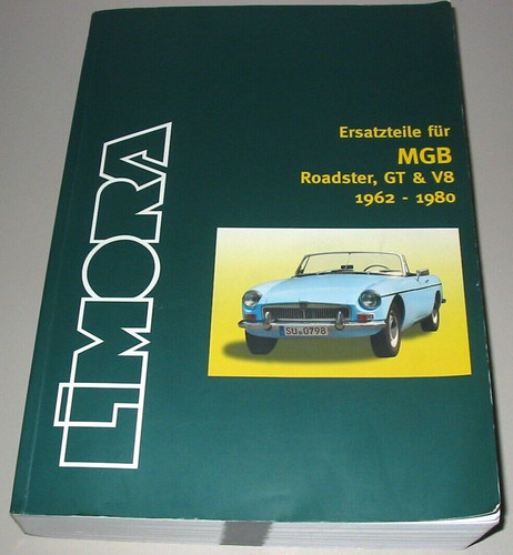Spare parts catalogue mgb - spare,