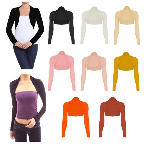 Womens long sleeve cropped - womens,