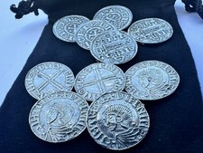 Viking Silver Coins 5 x