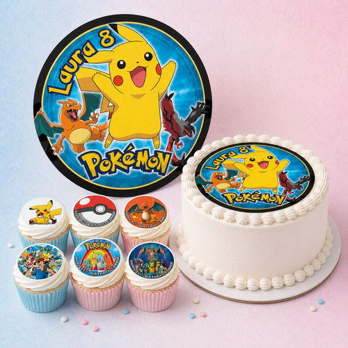 Pokemon cake topper - pokemon,