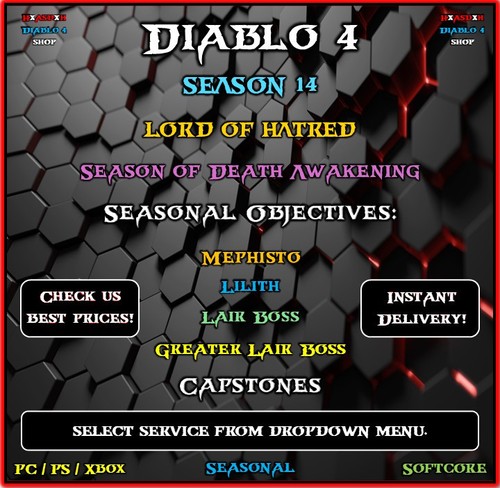 Diablo season - ✨diablo, 4✨season