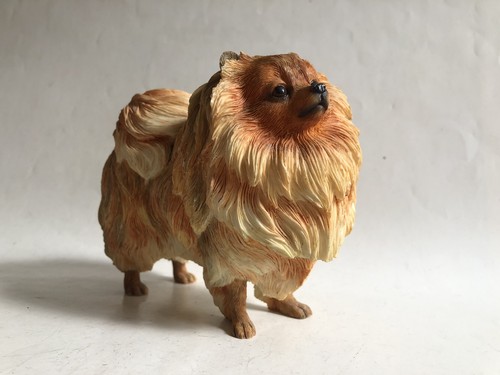 Leonardo pomeranian dog figure - leonardo,