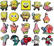 20 PCS Cartoon Shoes Charms