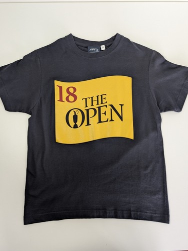 The open golf - open, flag