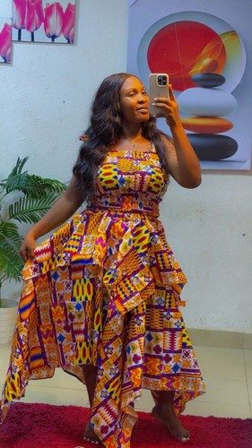 Ankara bubu dress - bubu,