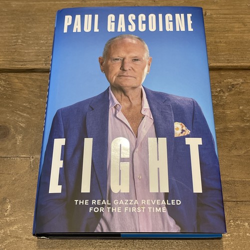 Eight paul gascoigne signed - gascoigne, ,signed