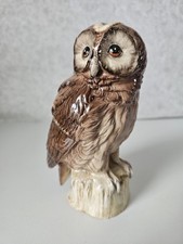 Vintage BENEAGLES Ceramic Tawny Owl Figurine - collectable