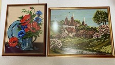 LARGE Framed Completed Cross