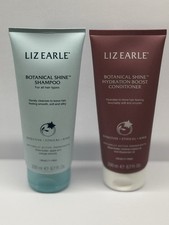 Liz Earle Botanical Shine Shampoo 200ml & Daily Moisture Conditioner 200ml Set
