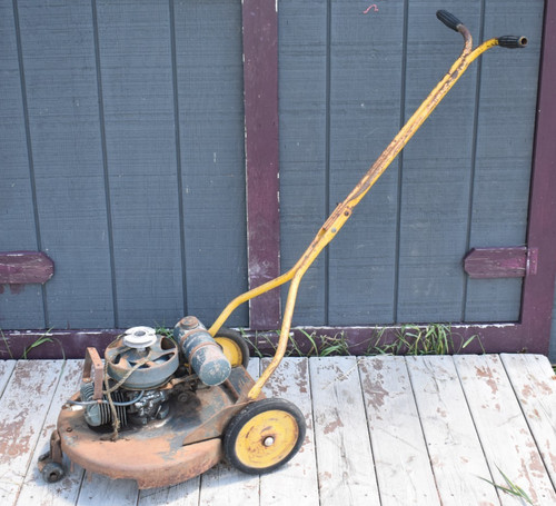 Vintage 1950 wheel push - vintage,