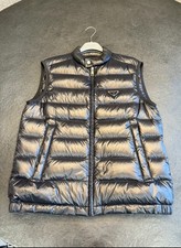 Prada Black Gilet Size 48