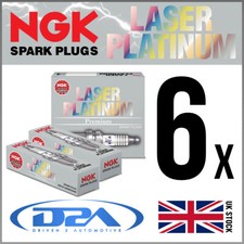 6x NGK PFR6Q Laser Platinum