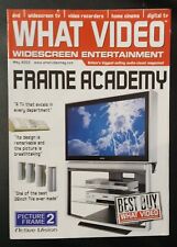 TOSHIBA May 2003 36ZP38B 32ZP38 Television Product Catalogue Brochure WHAT VIDEO