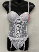 Ladies Lace Up Embroidered