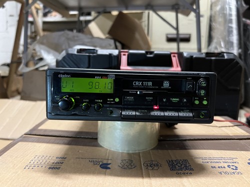 Clarion crx111r crx overhauled - crx,