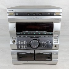 Sony HCD-RX77S Hi-Fi Stereo System 3CD Cassette Player For Spares or Repair