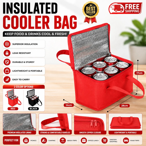Large medium insulated lunch - insulated,