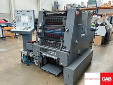 Heidelberg GTO Z-S 52 two color offset printining machine with stream feeder