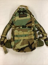 Camelbak mule 3l Woodland Molle US ARMY OLD SKOOL 3 Litre Hydration Used CAG