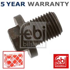 Febi Oil Sump Plug Fits Ford