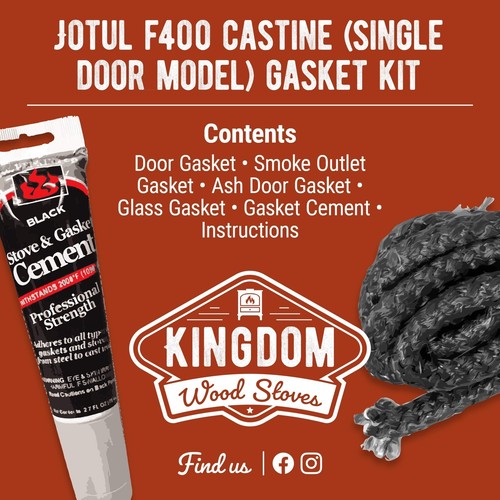 Jotul wood stove - wood, single