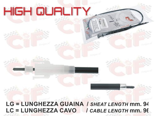 Speedometer cable vespa - cable, pk