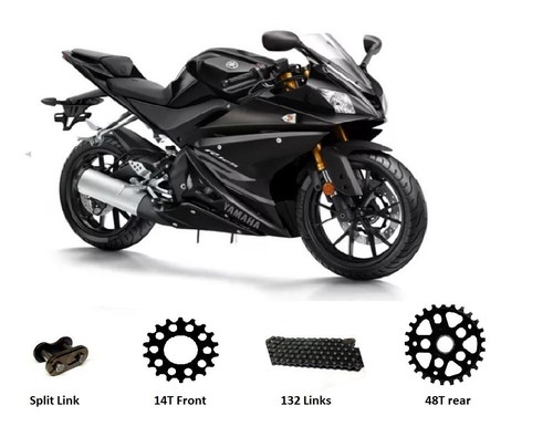 Yamaha yzf r125 - chain, and