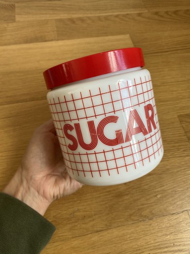 Vintage milk glass clp - milk, sugar