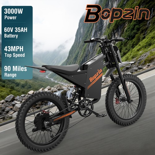 Bopzin electric bike - 25",