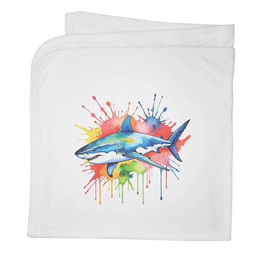 Colourful shark baby - 'colourful, shark'